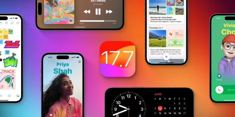 老城苹果手机维修分享苹果 iOS / iPadOS 17.7.1 正式版推送 